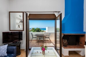 Living room sea view