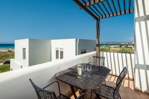 Private veranda with great sea view