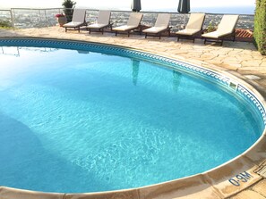 Pool with a view