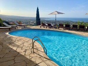 Pool with an amazing uninterrupted view