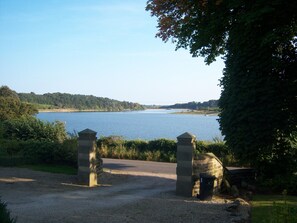 Overlooking the reservoir