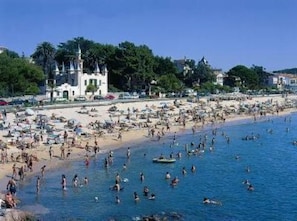 Blick auf den Strand