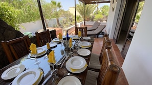 Outdoor dining