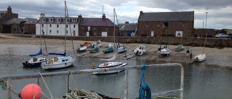 View of Stonehaven harbour