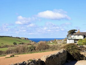 View from the entrance of Inkwell Cottage