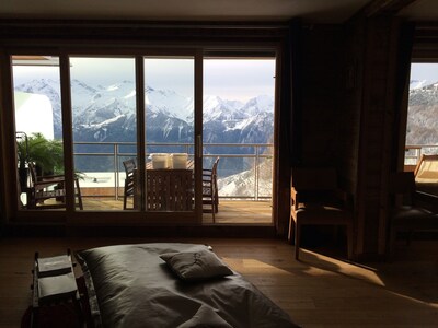 SUPERB APARTMENT. 120M2 - STUNNING VIEW - SKI ON FOOT / UNIQUE APPRT. WITH VIEW 