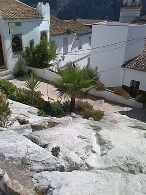 The top of the village