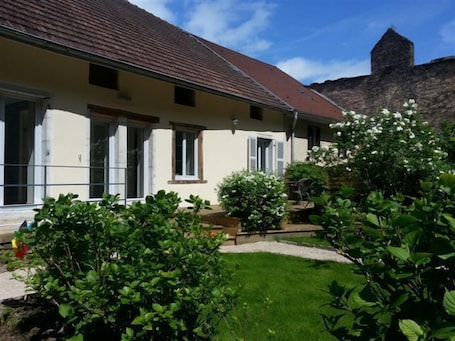 Private terrace and garden