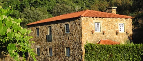 Mill seen from approach road