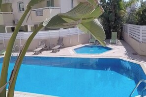 communal adult and baby pool