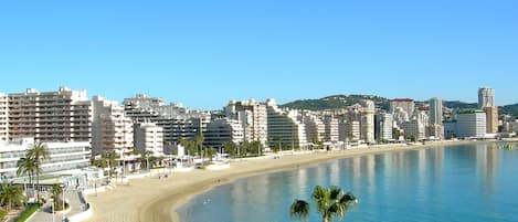 Vista de la playa desde la terraza