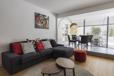 Marqués de Pombal: moderno apartamento con terraza