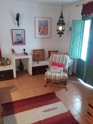 one of two Juliette balconies in lounge