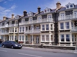 View of the apartment block