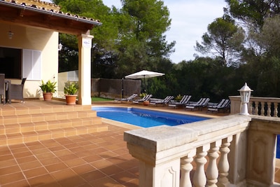 Villa la Reial  In Porto Petro, South East Mallorca. 