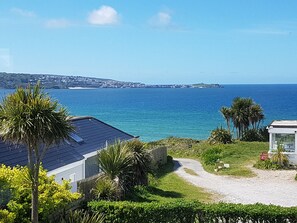view from balcony