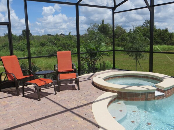 Hot Tub area