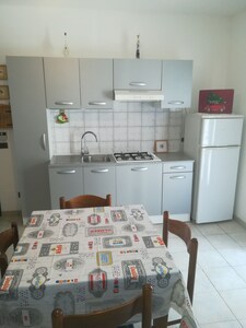 apartment 500 meters from the sea, near the center, with bikes