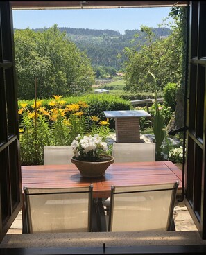 Utsikt från boendet