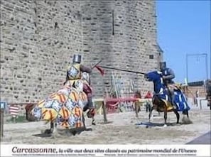 Carcassonne is not always peaceful !