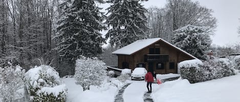 Corvée de pelle pour se mettre en forme ...