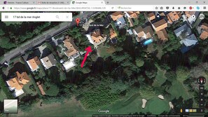 宿泊施設の地図