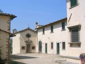 View of Villa 's
Piazzetta- Entrance to Main villa and Terratetto