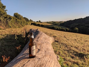 Looking down the valley from the field opposite