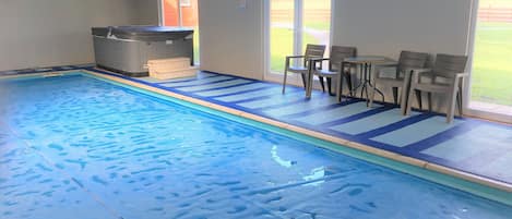 Refurbished Indoor pool.