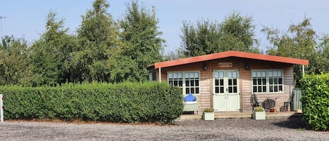 the glamping  lodge