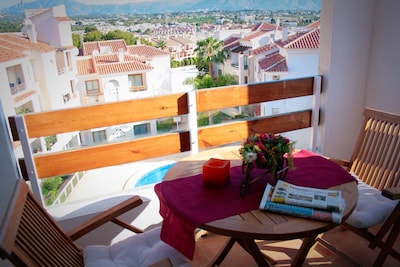 ALBIR. EL LUGAR PERFECTO PARA RELAJARSE. PISCINA Y VISTAS.