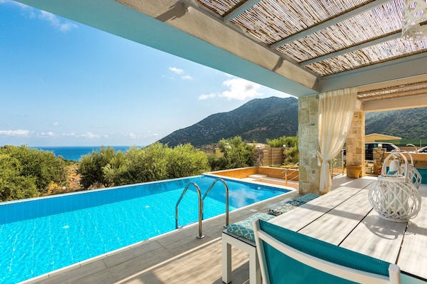 The unique, magnificent, 35 m2 private swimming pool!