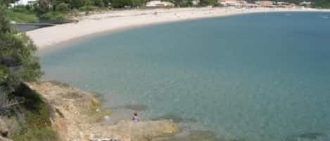 Blick auf den Strand