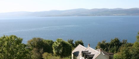 Banlicken Farmhouse on Isle of Arran with wonderful views across the sea