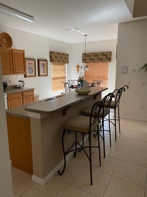 Bar with Barstools