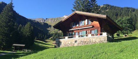 Chalet Robles in the summer