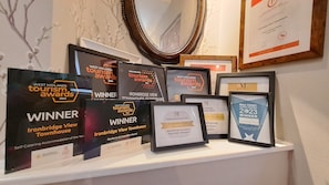 We are very proud of the awards we have won. 