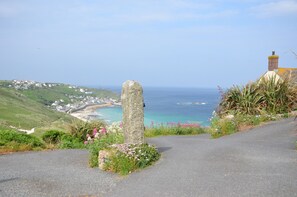 View from parking 