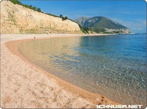 Blick auf den Strand