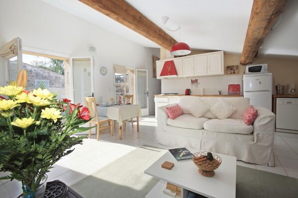 Open plan living space