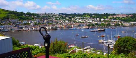 Patio View of Dartmouth  R Dart Estuary