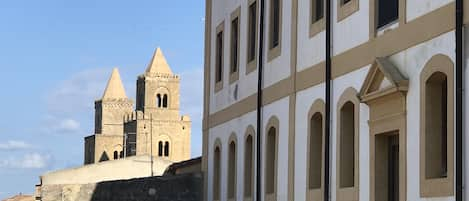 Vista, dal balconcino delle due maestosi Torri del Duomo