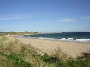 The beach, Balintore