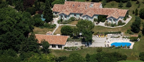 Aerial photo of the property