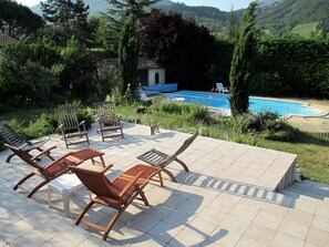 pool from the terrace