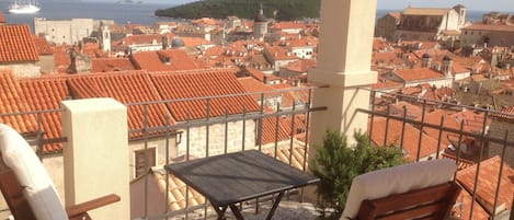 View of Old Town from terrace of House Hilda