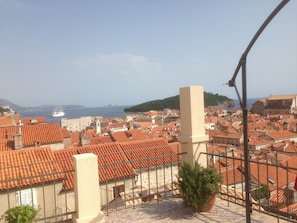 View of Old Town from terrace of House Hilda