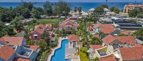 Aerial View of Kings Beach Village