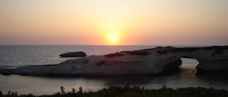 Blick auf den Strand