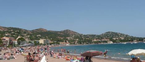 Plage Agay Vue mer